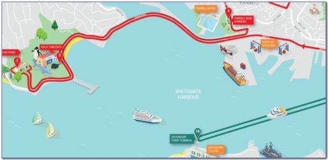 Auckland Hop On Hop Off Bus Map