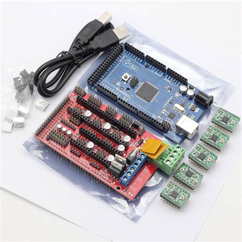 Mega 2560 5 A4988 Stepper Motor Driver Ramps 14 Reprap 3d Printer