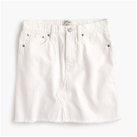 Womens Skirts Pencil Mini Denim And More Jcrew White Jean Skirt