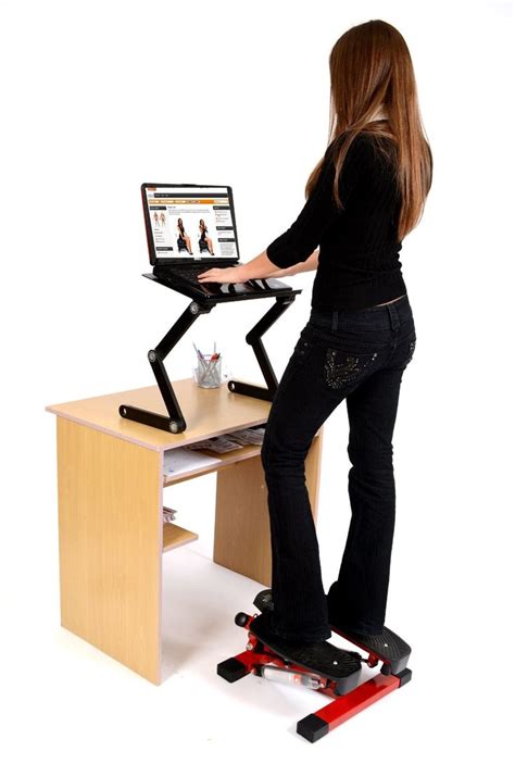 Office Fitness Twist Stepper With Bungee Cords Blackred Mini Twist
