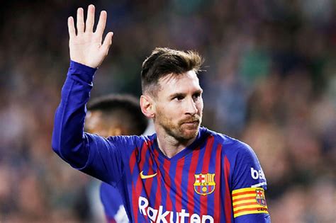 Lionel messi, 33, from argentina fc barcelona, since 2005 right winger market value: Big Relief To Barcelona- Messi Stays!!! - Chronicles PR