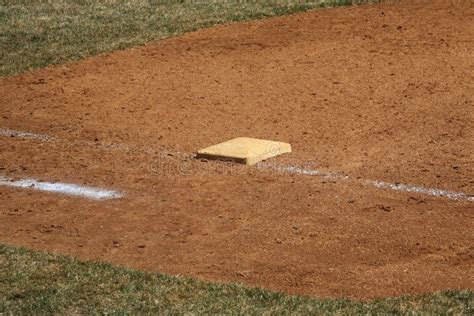 Baseball 1st Base Stock Image Image Of Firstt Ballpark 61089315