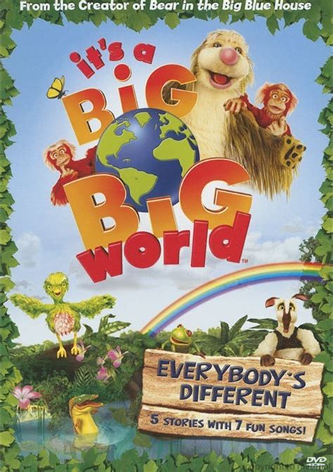 Its A Big Big World Everybodys Different Dvd Dvd Empire