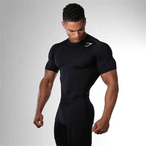 Gymshark Element Compression T Shirt Black At Gymshark Use For The