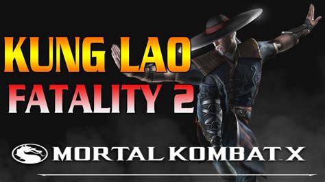 Mortal Kombat X Kung Lao Fatality 2 1080p Youtube
