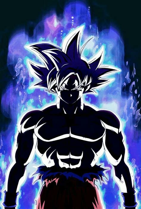 Free Stl File Ultra Instant Goku Silhouette・design To Download And 3d