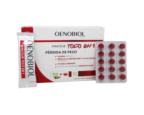 Comprar Oenobiol Minceur Todo En 1 30 Sticks 60 Comprimidos Farmazara