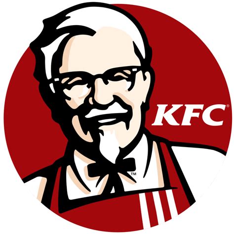 Since1952, the kentucky fried chicken (kfc) logo has changed about four times, but the distinctive picture of colonel sanders has always stayed the same. KFC Logo -Logo Brands For Free HD 3D