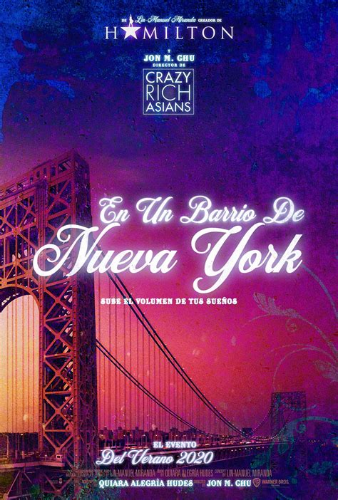 Cartel De La Película En Un Barrio De Nueva York Foto 33 Por Un Total