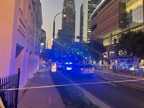 Joe Bruno on Twitter: "The Transit Center is shut down and CMPD has the