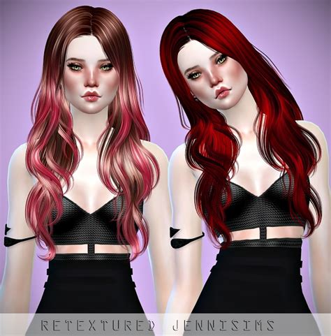 Newsea S Sandglass Hair Retexture At Jenni Sims Sims Updates
