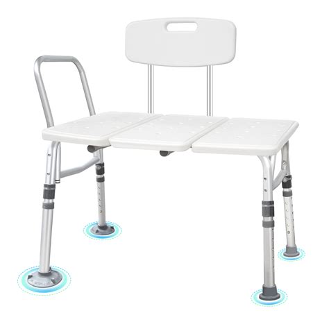 Zimtown 450lbs Heavy Duty Medical Shower Chair Bath Seat 6 Height