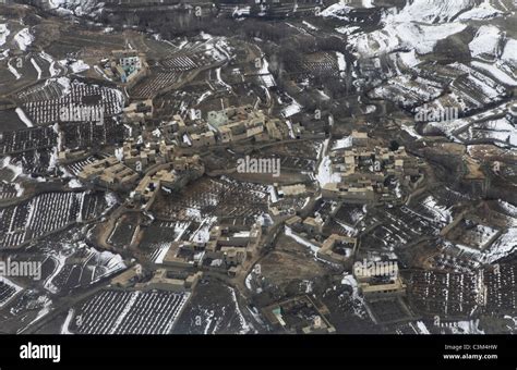 Aerial View Of Kunduz Povince Aghanistan Stock Photo Alamy