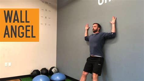 Wall Angels Mid Back Mobility Exercise Youtube