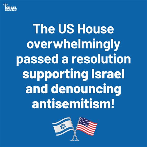 Israel War Room On Twitter Last Night The Us House Voted