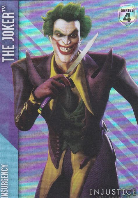 Injustice Gods Among Us Series 4 048 Insurgency The Joker Foil