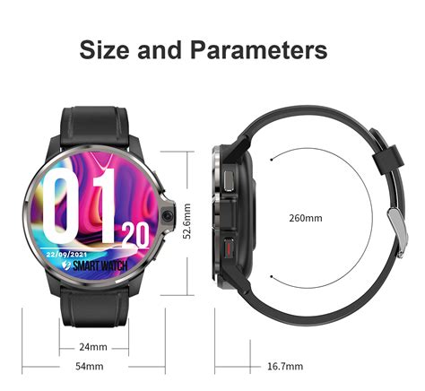 Lemfo Lemp 4g Dual System Camera Smart Watch Android 91 Face Id 4gb 64gb Smartwatch Men Gps