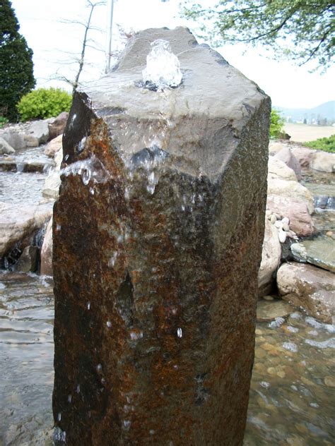 The Blog Of Weavers Landscape Company Basalt Water Feature