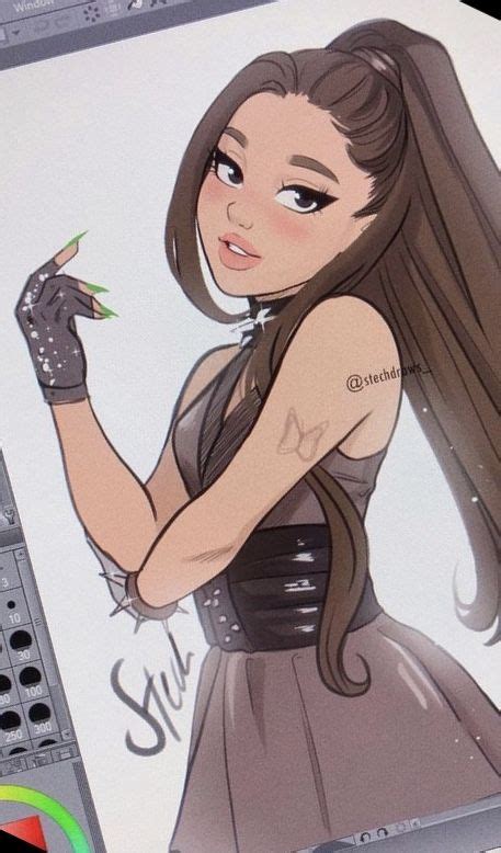 Ariana Grande Anime Ariana Grande Drawings Ariana Grande Fans Ariana Grande Wallpaper Ariana