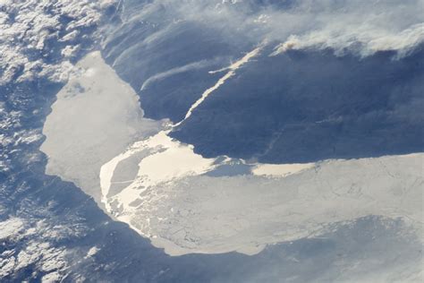 Photo Friday Satellite View Of Ice Melting On Lake Baikal Great