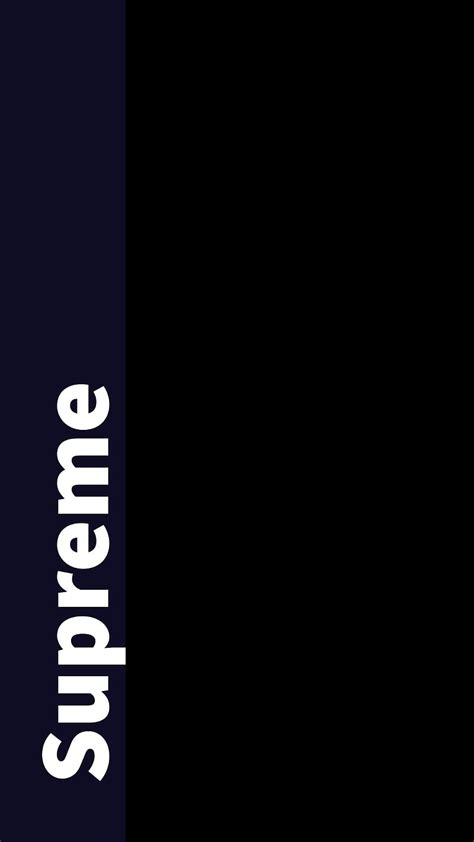 Supreme Black Brand Logo Original Life Hd Phone Wallpaper Peakpx