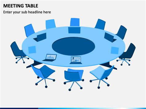 Meeting Table Powerpoint Template Ppt Slides Sketchbubble