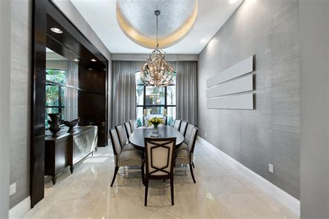 luxury modern dining room living interior design ideas