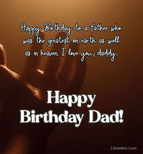 145 Best Happy Birthday Dad In Heaven Wishes Messages And Quotes