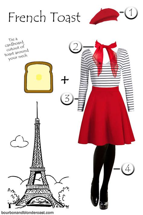 You Wear One One At Halloween En Francais - French Toast Halloween Costume | Cute easy halloween costumes, Themed