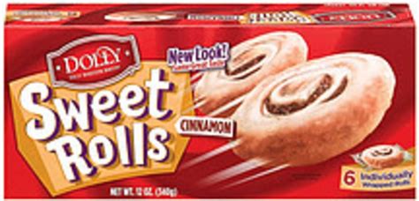 Dolly Sweet Cinnamon Rolls 12 Oz Nutrition Information Innit