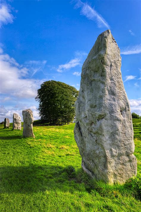 Ancient Standing Stones Of Wiltshire Avebury Photograph By Mark