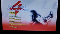 Lethal Weapon 4 (1998) DVD Menu - YouTube