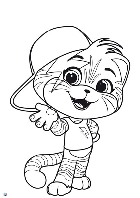 Coloring pages of cute cats at getdrawings free download. Free 44 Cats coloring pages - YouLoveIt.com