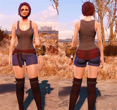 Cbbe Simply Clothes For Female With Bodyslide At Fallout 4 Nexus Mods