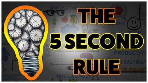 Change Your Life In 5 Seconds 5 Second Rule By Mel Robbins Book