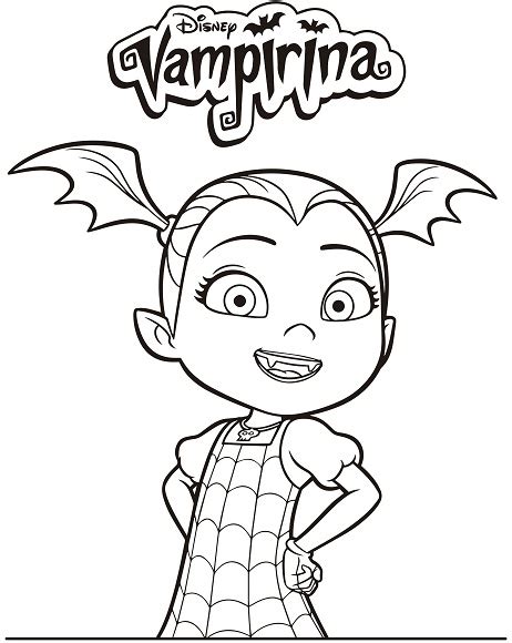 Vampirina Dibujos Para Imprimir Y Colorear Todo Peques