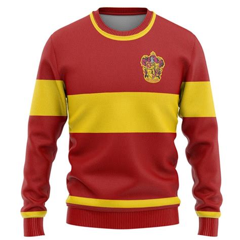 Harry Potter Gryffindor Quidditch Ugly Sweater