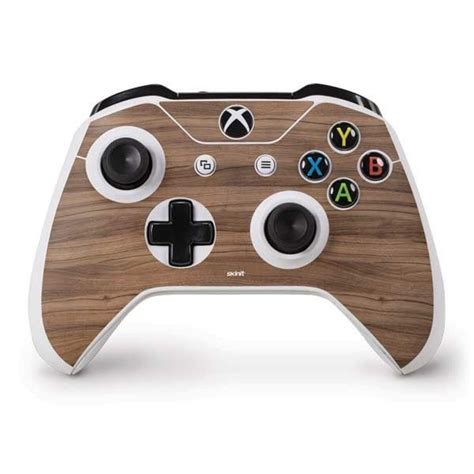 Natural Walnut Wood Xbox One S Controller Skin Walnut Wood Natural