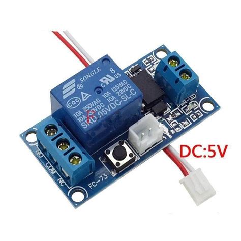 1 Channel 24v Latching Relay Module With Touch Bistable Switch Mcu