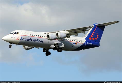 Oo Dwa Brussels Airlines British Aerospace Avro Rj100 Photo By Mark