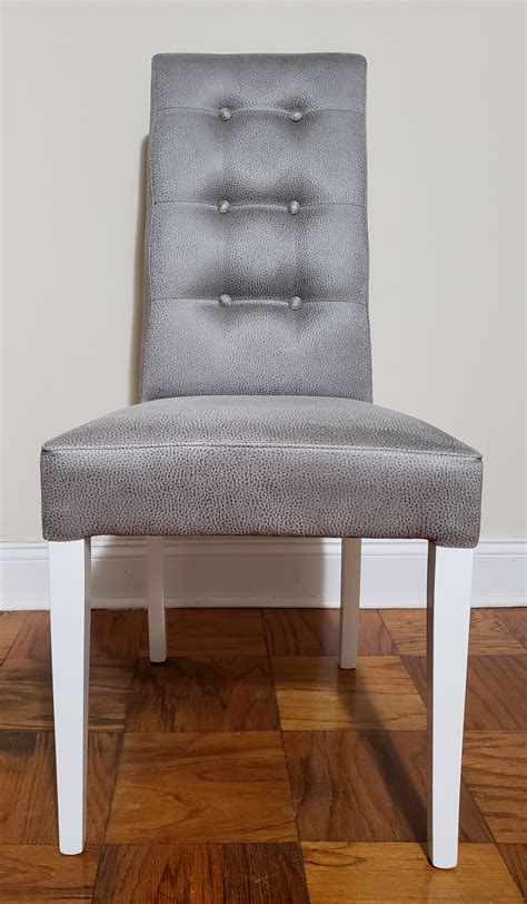 Dining room chair slipcover gray stretch oxford. Elegance Dining Room, Modern Formal Dining Sets, Dining ...