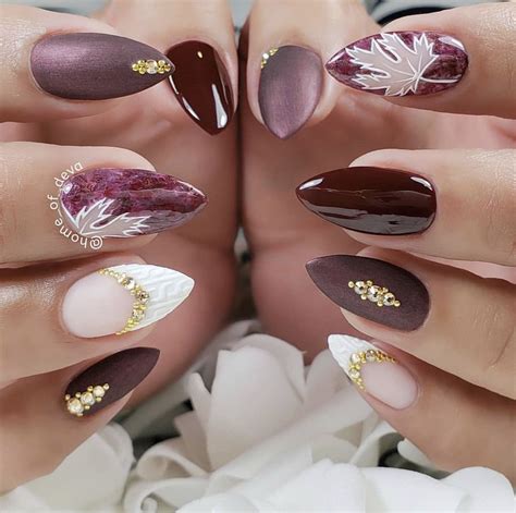 200 Amazing Fall Nail Art Designs Body Art Guru