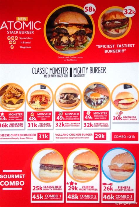 Selalu Diperbarui Menu The Republic Of Burger Bintaro Tangerang