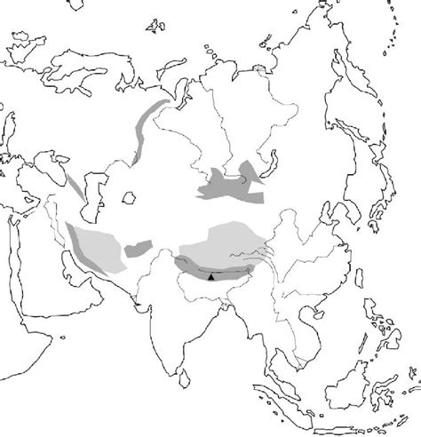 Juegos de Geografía Juego de Mapa Asia físico relieve Cerebriti