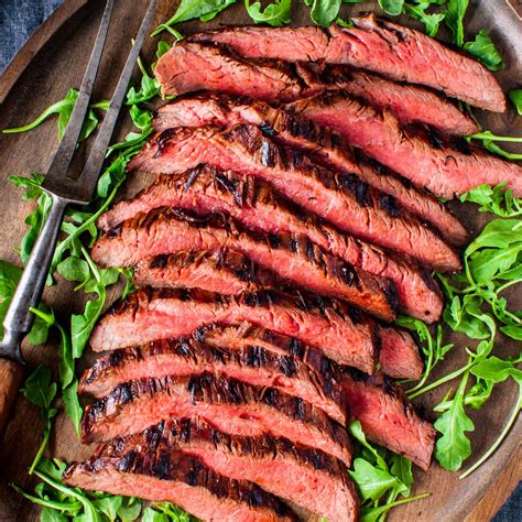 Grilled Flank Steak Dishes With Dad