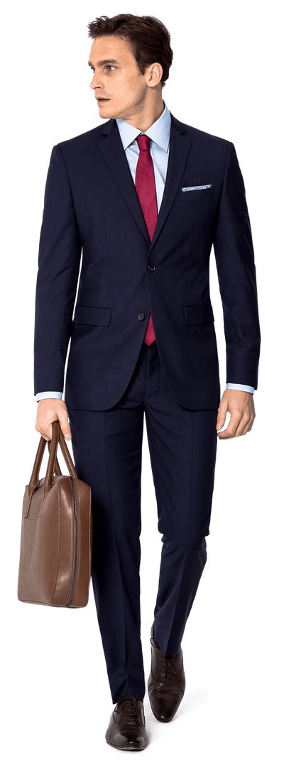 Blue Business Suit Hockerty