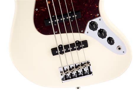 Fender American Standard Jazz Bass V Olympic White Rosewood купить в