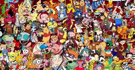 100 Childhood Tv Shows Todos Os Personagens De Desenhos Animados