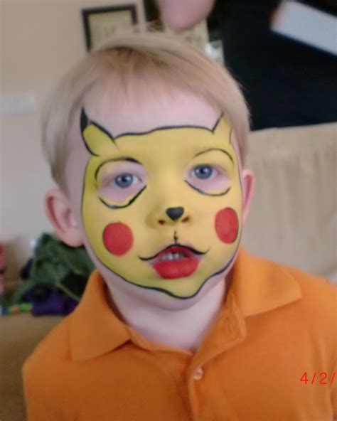Face Painting Illusions and Balloon Art, LLC: Pokemon Face Paint, Face