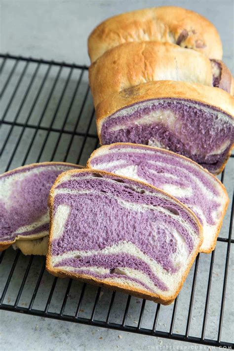 I found this recipe in the new york times. Ube Milk Bread - The Little Epicurean